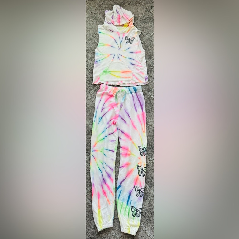 Flowers by Zoe Matching Hoodie and Pants sweat set YM